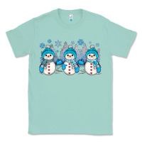 Seafoam snowman winter Classic Tee - JahusDesignShop