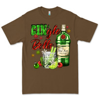 Cacao gin`gle bells with bottle and cocktail Premium Tee - AdoDesignShop