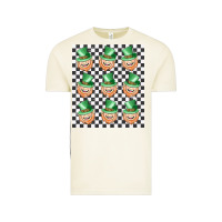 Vintage Arctic boujee checker board leprechaun Vintage Tee - MaliasSmallBusiness