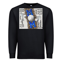 Black volleyball mom blue mother's day Premium Sweatshirt - CowGirlArtShop
