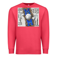 Cardinal volleyball mom blue mother's day Premium Sweatshirt - CowGirlArtShop