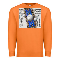 Carrot volleyball mom blue mother's day Premium Sweatshirt - CowGirlArtShop