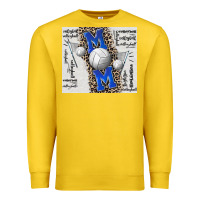 Lemon volleyball mom blue mother's day Premium Sweatshirt - CowGirlArtShop