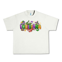 Pistachio mardi gras louisiana Urban Heavy Tee - MaliasSmallBusiness