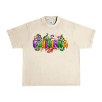 Sandshell mardi gras louisiana Urban Heavy Tee - MaliasSmallBusiness