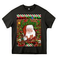 Asphalt Christmas Feeling Jolly Santa Heavy Core Tee - Artiststas