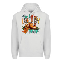 Dove Grey best leg day ever Premium Hoodie - CowGirlArtShop