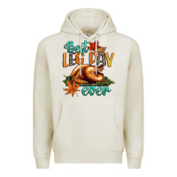 Oatmeal Heather best leg day ever Premium Hoodie - CowGirlArtShop