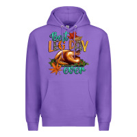 Purple best leg day ever Premium Hoodie - CowGirlArtShop