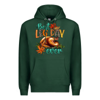 Sports Green best leg day ever Premium Hoodie - CowGirlArtShop