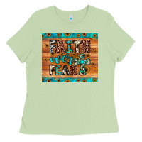 Matcha faith over fear Ladies Tee - JahusDesignShop
