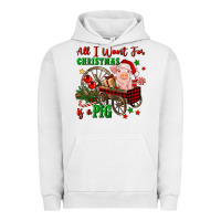 Pigment Lunar Rock all i want for christmas is a pig Urban Hoodie - FaDigitalArtStudio