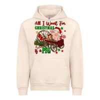 Sandshell all i want for christmas is a pig Urban Hoodie - FaDigitalArtStudio