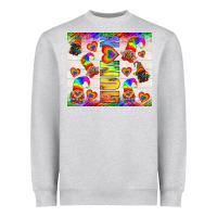 Heather Grey Western Human LGBTQ+ Tumbler Heavyweight Sweatshirt - BundleAndBundleShop