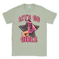 Matcha lets go girls cowgirl boots star Classic Tee - MaliasSmallBusiness