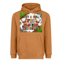 Meerkat just a girl who loves reindeer Heavyweight Hoodie - CowGirlArtShop