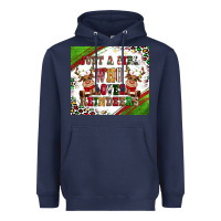 Just A Girl Who Loves Reindeer Heavyweight Hoodie | Teevron