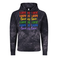 Cloud Black love is love lgbtq Vintage Hoodie - MaliasSmallBusiness