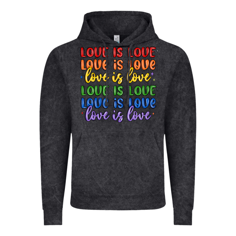 Love Is Love Lgbtq Vintage Hoodie by MaliasSmallBusiness | Teevron
