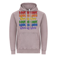 Vintage Zinc love is love lgbtq Vintage Hoodie - MaliasSmallBusiness