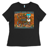 Black coffee and grace Ladies Tee - JahusDesignShop