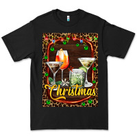 Black cocktail set for Christmas Premium Tee - AdoDesignShop