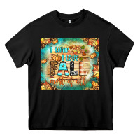 Black i think i love fall most of all tumbler Heavy Core Tee - BundleAndBundleShop