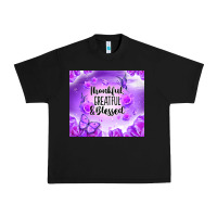 Black thankful greatful blessed Urban Heavy Tee - NancyCooperArtShop