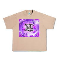 Burro thankful greatful blessed Urban Heavy Tee - NancyCooperArtShop