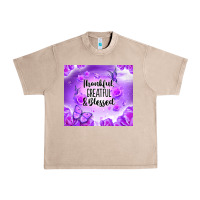 French Oak thankful greatful blessed Urban Heavy Tee - NancyCooperArtShop