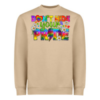 Mushroom LGBTQ+ Don't Hide Your Pride Heavyweight Sweatshirt - BundleAndBundleShop