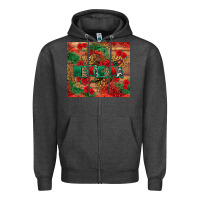 Charcoal Heather Mexicana Zipper Hoodie - texasbilliewilder