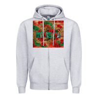 Heather Grey Mexicana Zipper Hoodie - texasbilliewilder
