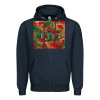 Navy Mexicana Zipper Hoodie - texasbilliewilder
