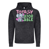 Vintage Black totally adorable Vintage Hoodie - MaliasSmallBusiness