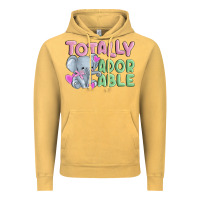 Vintage Mustard totally adorable Vintage Hoodie - MaliasSmallBusiness