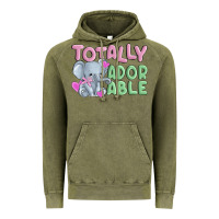 Vintage Olive totally adorable Vintage Hoodie - MaliasSmallBusiness