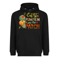 Black cutest pumpkin in the patch Heavyweight Hoodie - CowGirlArtShop