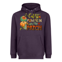 Plum cutest pumpkin in the patch Heavyweight Hoodie - CowGirlArtShop