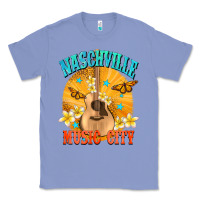 Colony Blue naschville music city Classic Tee - NancyCooperArtShop