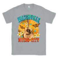 Heather Grey naschville music city Classic Tee - NancyCooperArtShop