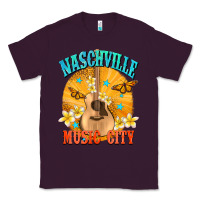 Plum naschville music city Classic Tee - NancyCooperArtShop