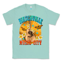 Seafoam naschville music city Classic Tee - NancyCooperArtShop