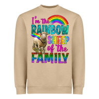 Mushroom I'm The Rainbow Sheep Of The Family Heavyweight Sweatshirt - BundleAndBundleShop
