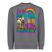 Storm I'm The Rainbow Sheep Of The Family Heavyweight Sweatshirt - BundleAndBundleShop