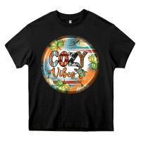 Black cozy vibes earrings Heavy Core Tee - BundleAndBundleShop