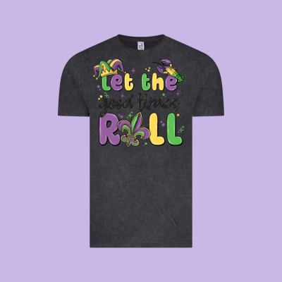 Let The Good Times Roll Vintage Tee Designed By Maliassmallbusiness