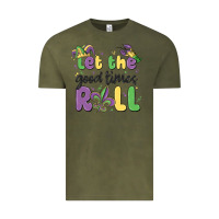 Vintage Olive let the good times roll Vintage Tee - MaliasSmallBusiness