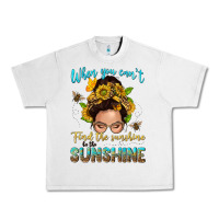 Lunar Rock when you cant find the sunshine be the sunshine me Urban Heavy Tee - NancyCooperArtShop
