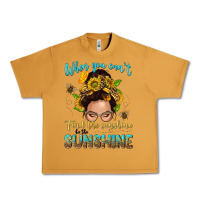 Peanut Butter when you cant find the sunshine be the sunshine me Urban Heavy Tee - NancyCooperArtShop